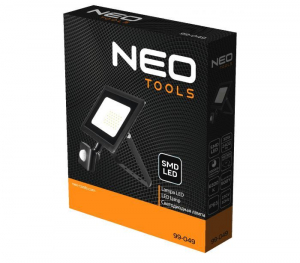 Neo Tools 99-049 Reflektor mozg&aacute;s&eacute;rz&eacute;kelős SMD LED 2400lm 230V 30W